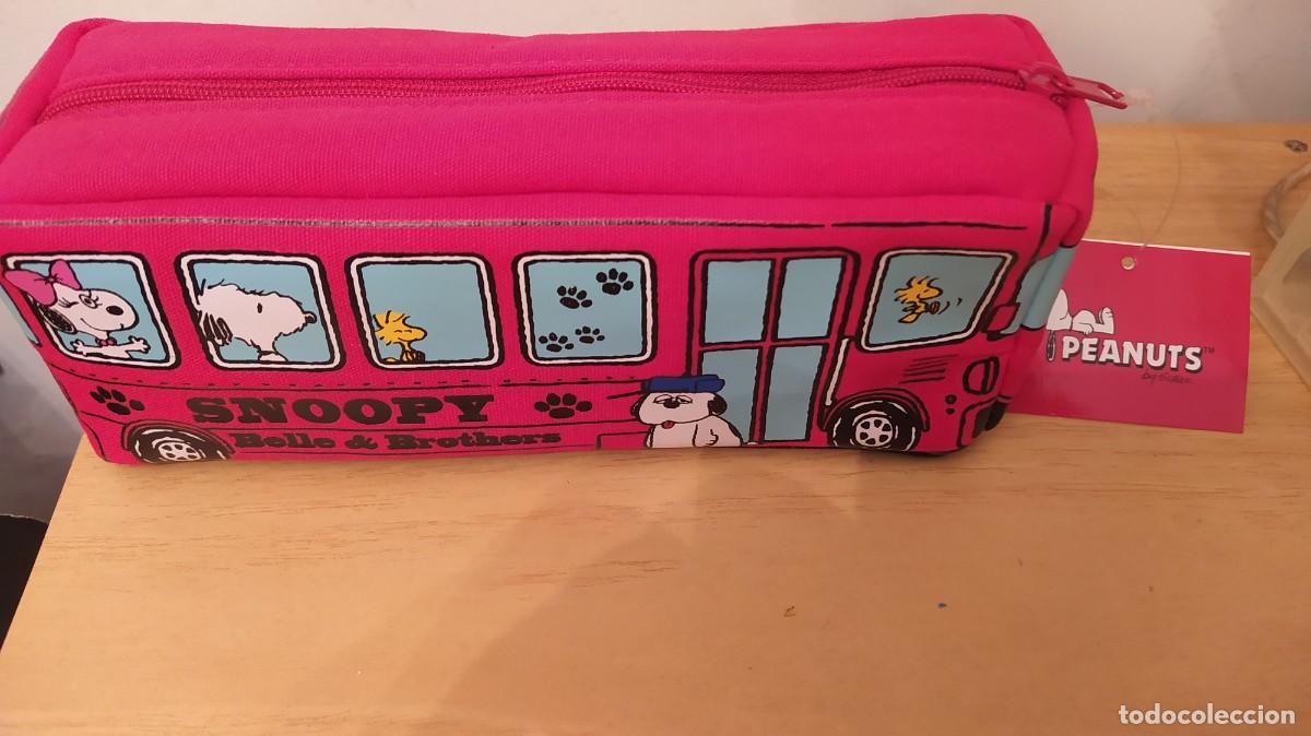 Escriban&iacute;a: Plumier estuche Snoopy peanuts a ESTRENAR CON LA ETIQUETA - Foto 3