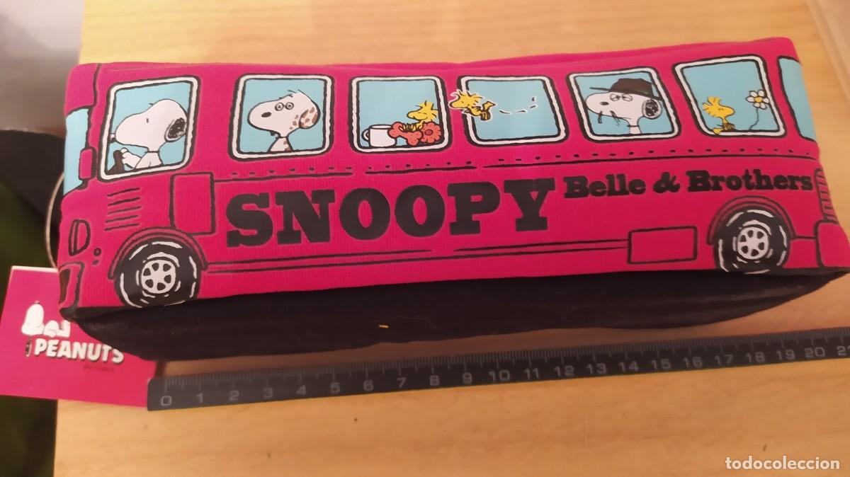 Escriban&iacute;a: Plumier estuche Snoopy peanuts a ESTRENAR CON LA ETIQUETA - Foto 4