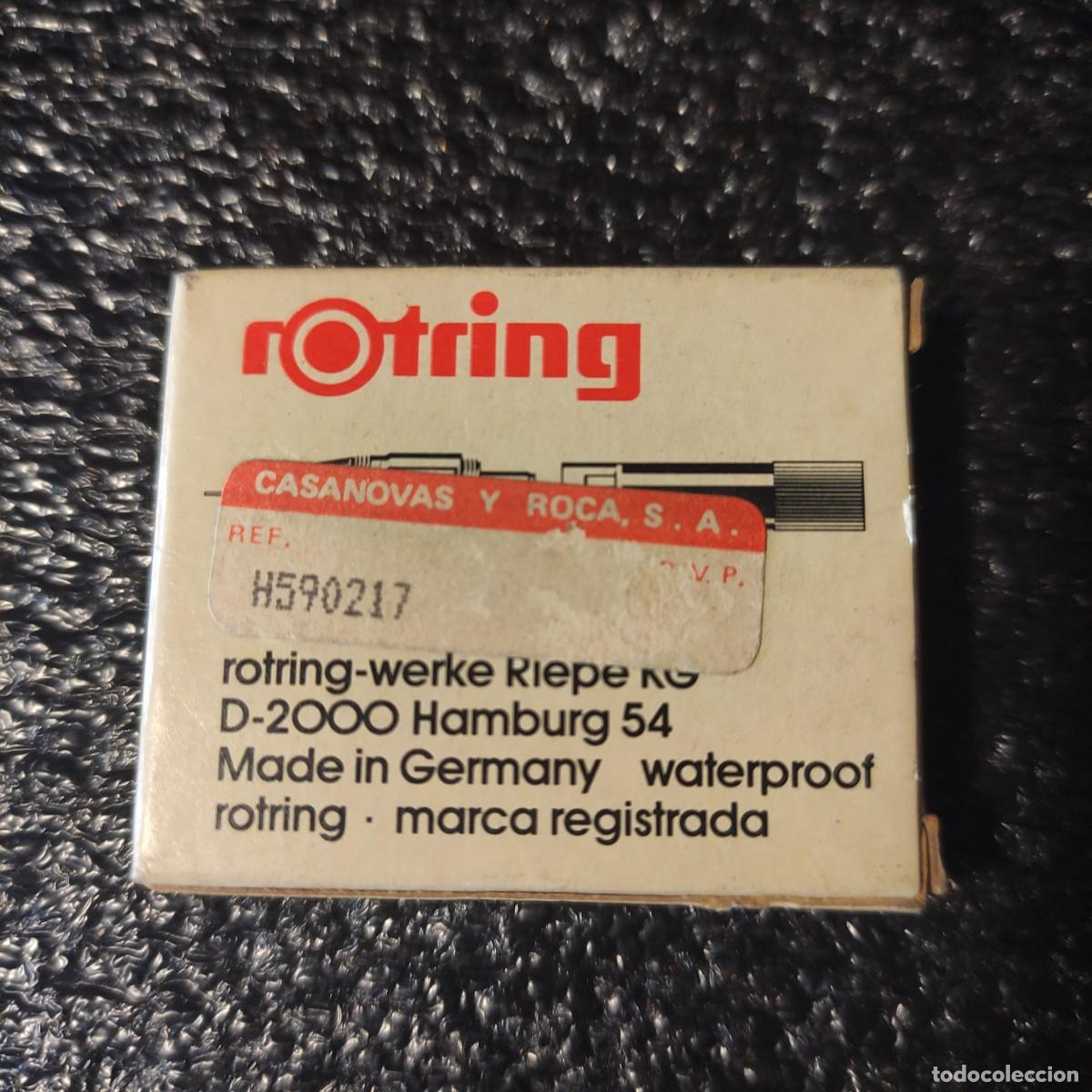 Escriban&iacute;a: CARTUCHOS ROTRING ** 5 CARTUCHOS ** - Foto 2