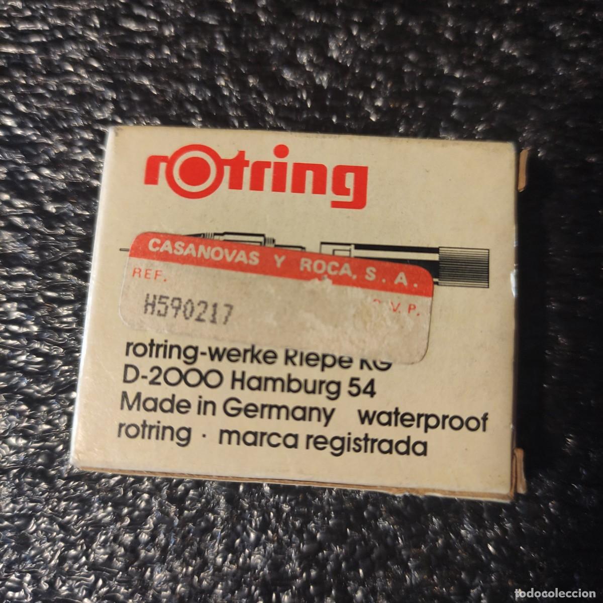 Escriban&iacute;a: CARTUCHOS ROTRING ** 2 CARTUCHOS ** - Foto 2
