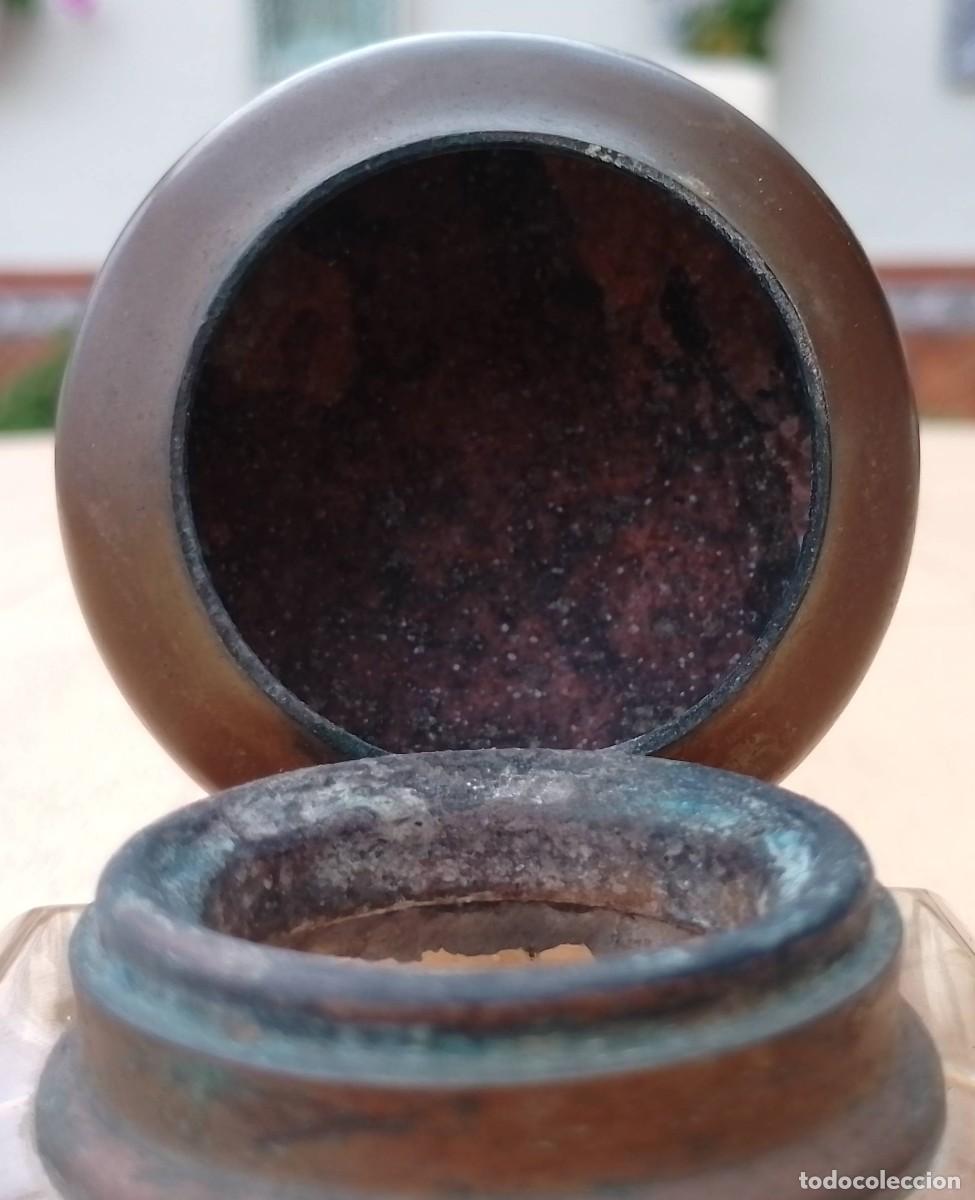 Escriban&iacute;a: Antiguo Tintero de Escritorio - Foto 10