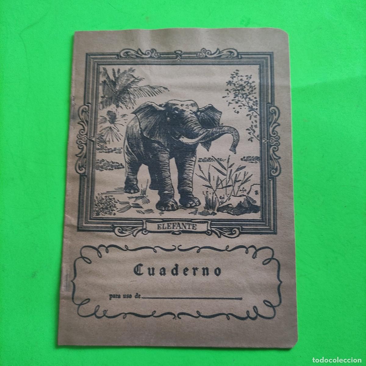Escriban&iacute;a: CUADERNO SAM . ELEFANTE ** 1 RAYA ** JUANI - Foto 1