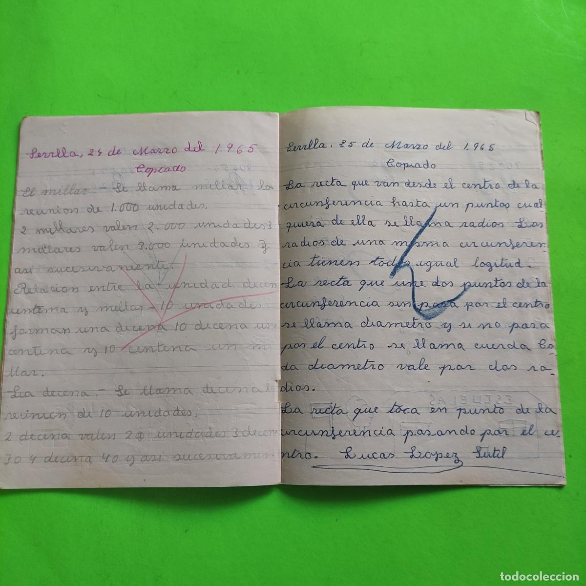 Escriban&iacute;a: CUADERNO SAM . AGULA REAL ** 1 RAYA - ESCRITO ** JUANI - Foto 3