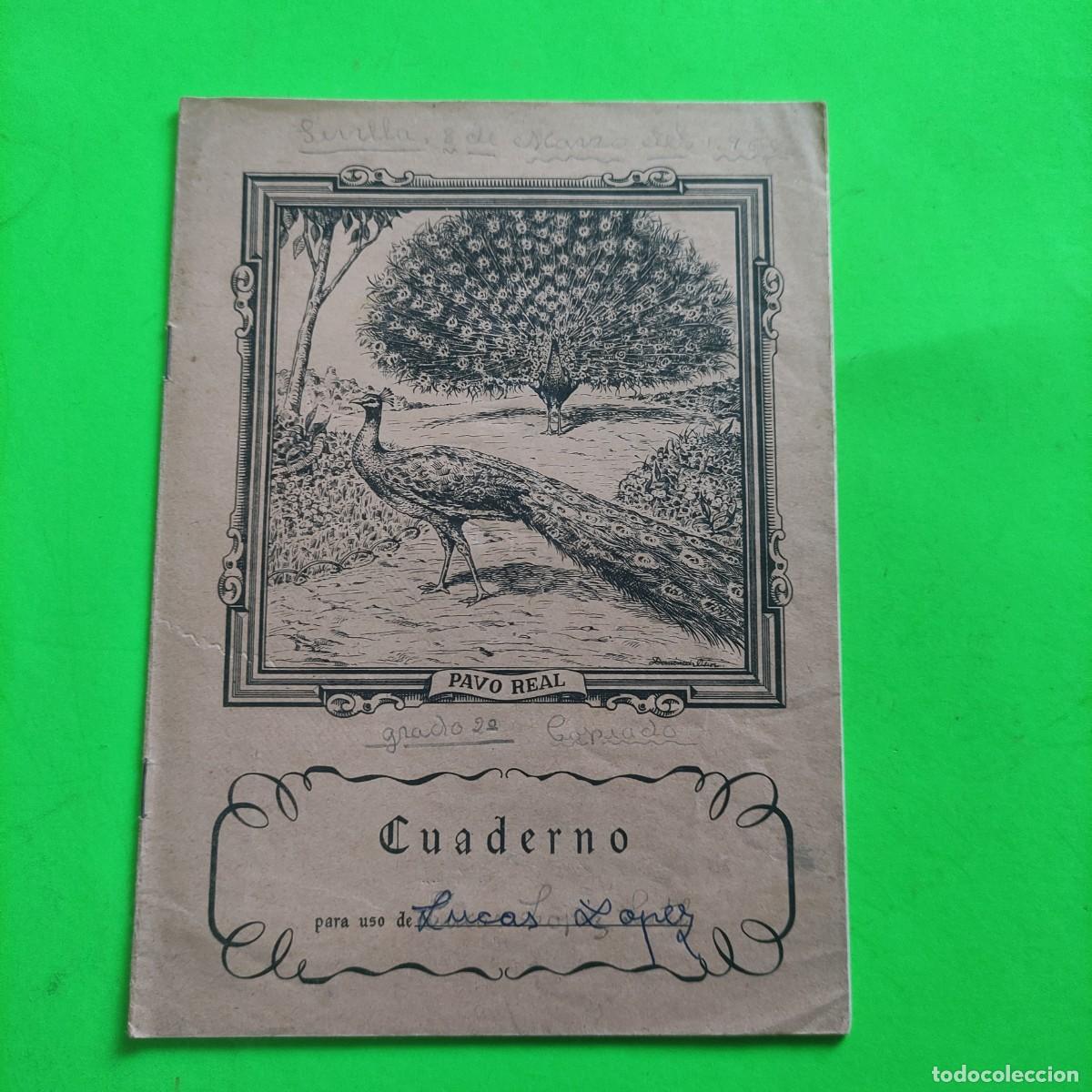 Escriban&iacute;a: CUADERNO SAM . PAVO REAL ** 1 RAYA - ESCRITO ** JUANI - Foto 1
