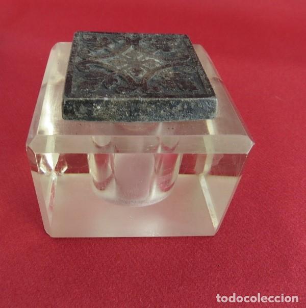 Escriban&iacute;a: Tintero de bloque de cristal - Foto 3