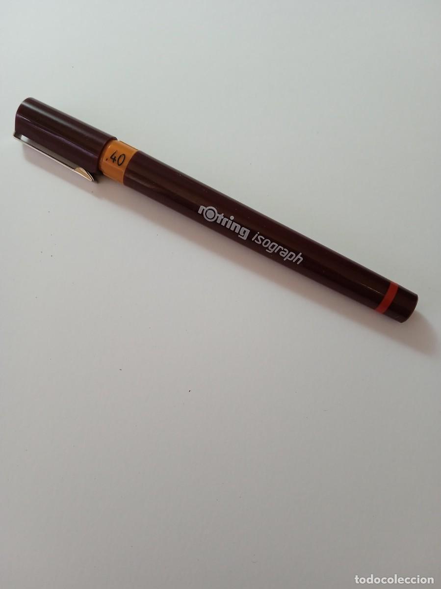 Escriban&iacute;a: ROTRING ISOGRAPH 0,4 A&Ntilde;OS 80 SIN USAR - Foto 1