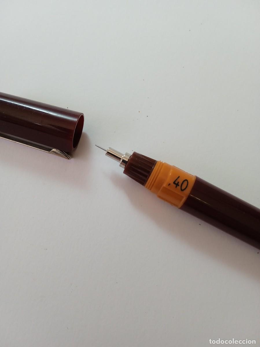 Escriban&iacute;a: ROTRING ISOGRAPH 0,4 A&Ntilde;OS 80 SIN USAR - Foto 2