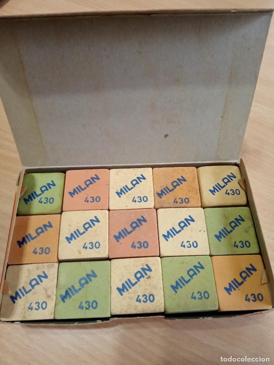 Escriban&iacute;a: CAJA COMPLETA CON 30 GOMAS DE BORRAR MILAN MOD.430 - Foto 3
