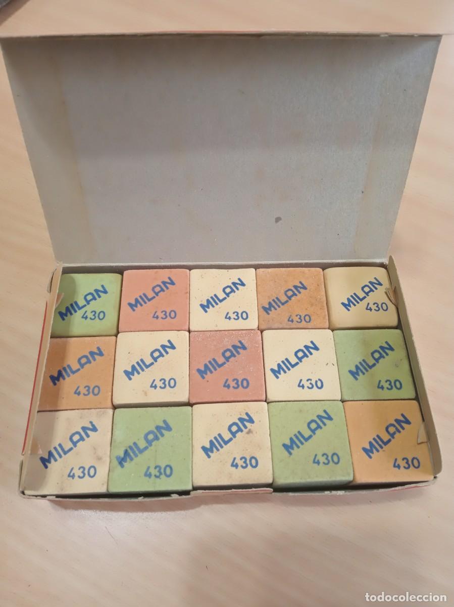 Escriban&iacute;a: CAJA COMPLETA CON 30 GOMAS DE BORRAR MILAN MOD.430 - Foto 4
