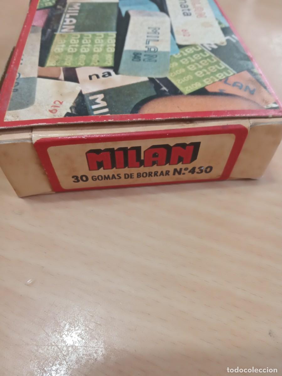 Escriban&iacute;a: CAJA COMPLETA CON 30 GOMAS DE BORRAR MILAN MOD.430 - Foto 6