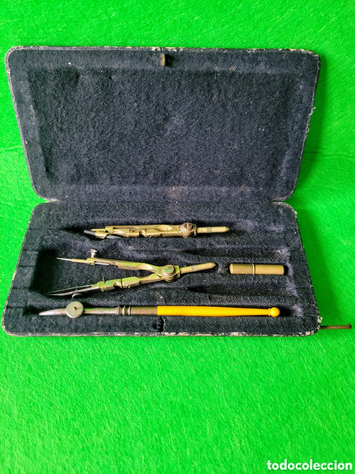 Escriban&iacute;a: ANTIGUO ESTUCHE DE COMPAS - Foto 1