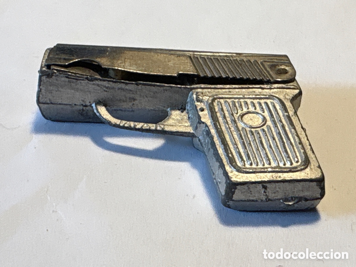 Escriban&iacute;a: Sacapuntas pencil sharpener en forma de pistola - Foto 3
