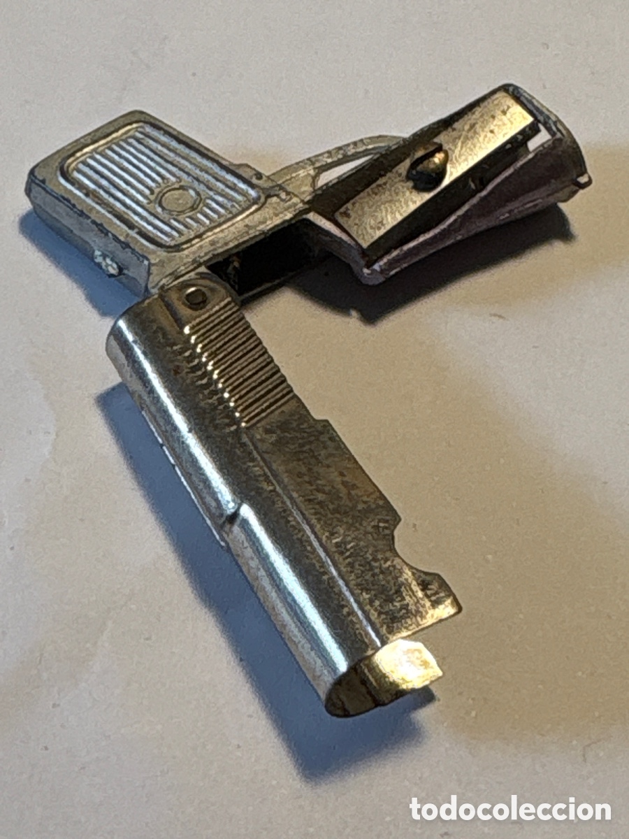 Escriban&iacute;a: Sacapuntas pencil sharpener en forma de pistola - Foto 4