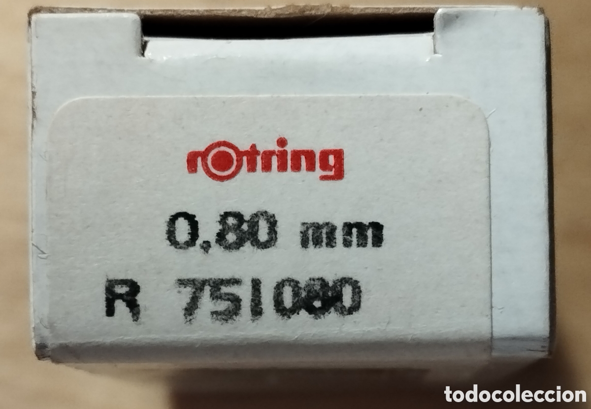 Escriban&iacute;a: ROTRING ISOGRAPH PUNTERA PLUMILLA REPLACEMENT NIB - 0,80 MM - REF 751080 - Foto 4