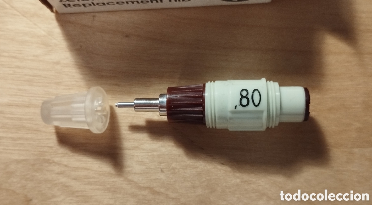Escriban&iacute;a: ROTRING ISOGRAPH PUNTERA PLUMILLA REPLACEMENT NIB - 0,80 MM - REF 751080 - Foto 1
