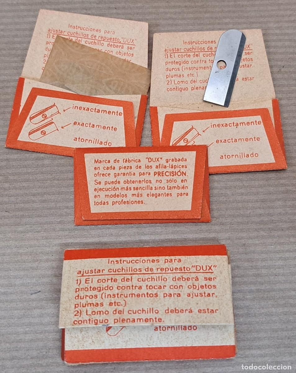 Escriban&iacute;a: Cuchillas Afila lapices Dux - Foto 2
