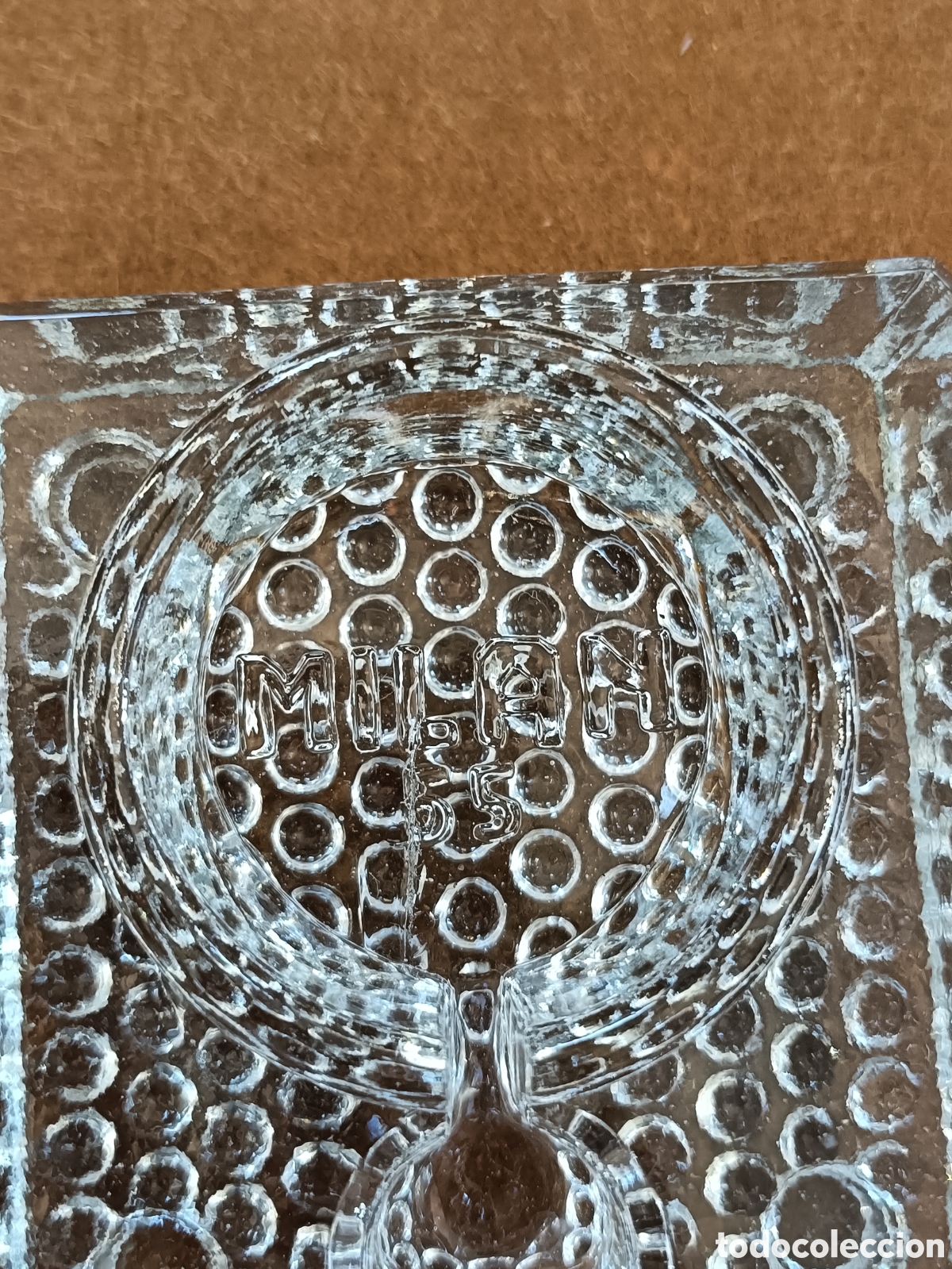 Escriban&iacute;a: TINTERO CRISTAL CON TAPA. MILAN 55 - Foto 4