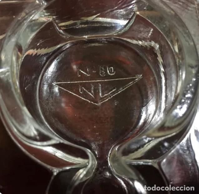 Escriban&iacute;a: Tintero doble cristal y Secante de madera. - Foto 2