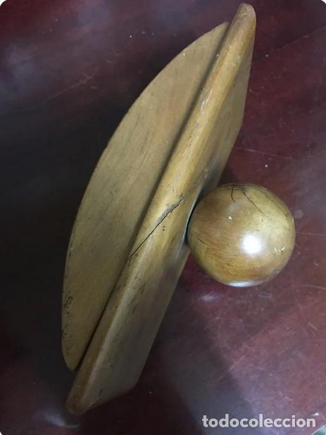 Escriban&iacute;a: Tintero doble cristal y Secante de madera. - Foto 8