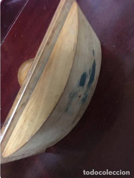 Escriban&iacute;a: Tintero doble cristal y Secante de madera. - Foto 9