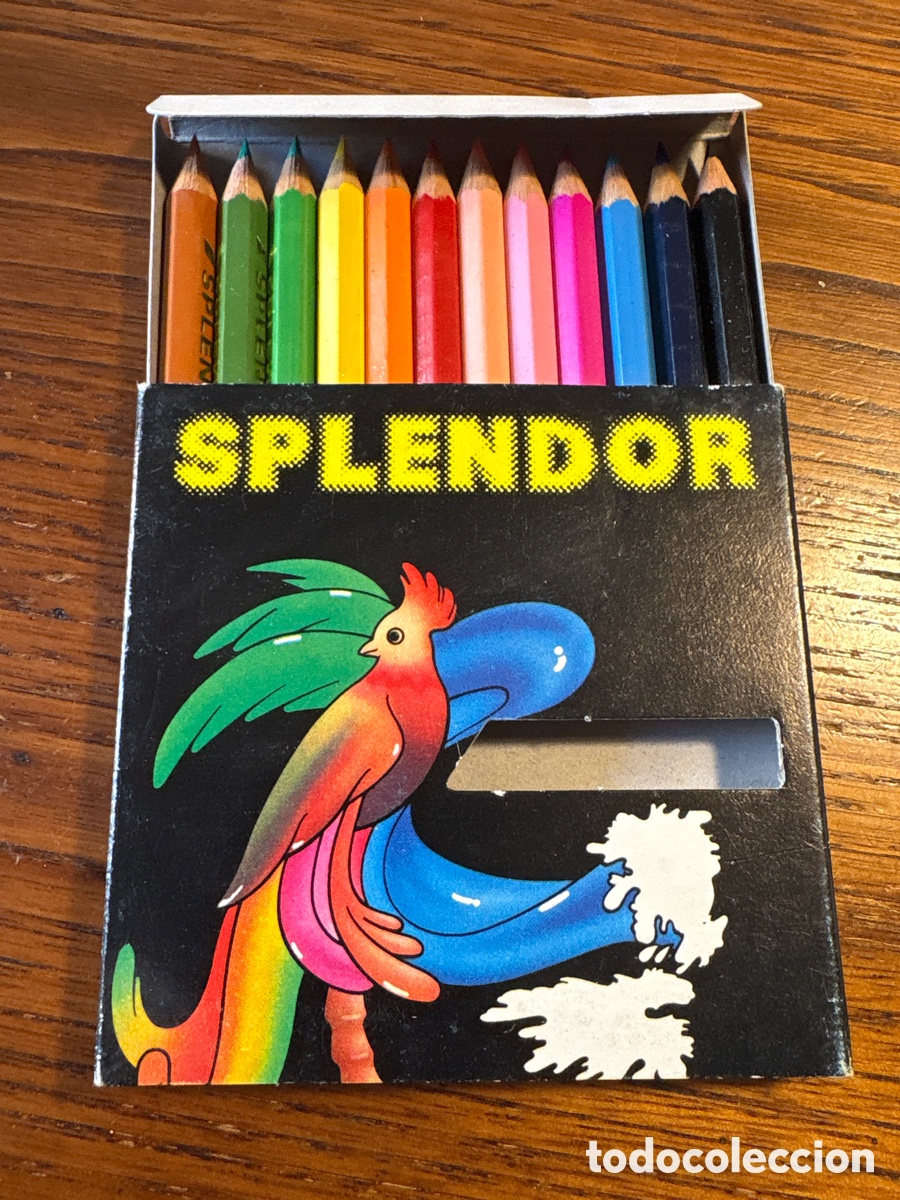 Escriban&iacute;a: CAJA DE L&Aacute;PICES SPLENDOR - Foto 1