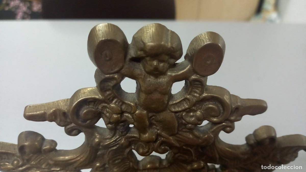 Escriban&iacute;a: Escriban&iacute;a en bronce de sobremesa, estilo imperio - Foto 6