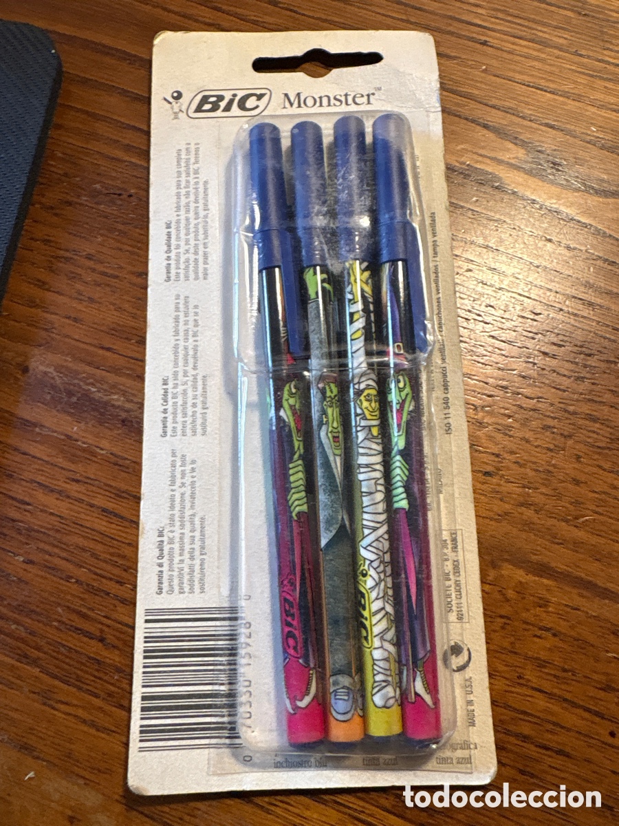 Escriban&iacute;a: BL&Iacute;STER DE BOL&Iacute;GRAFOS BIC MONSTRUOS - Foto 4