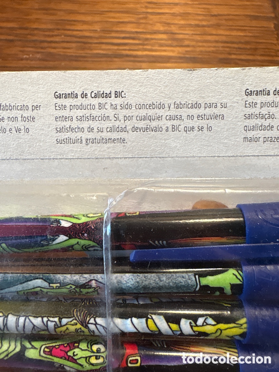 Escriban&iacute;a: BL&Iacute;STER DE BOL&Iacute;GRAFOS BIC MONSTRUOS - Foto 5