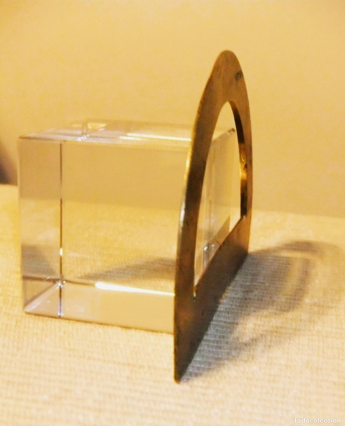 Escriban&iacute;a: ANTIGUO TRANSPORTADOR DE ANGULOS DE BRONCE - Foto 3