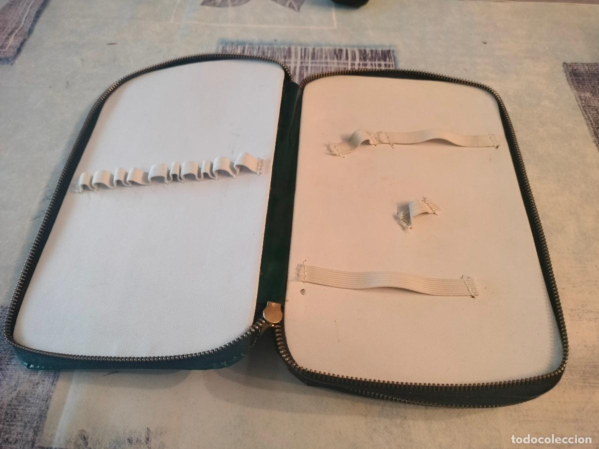 Escriban&iacute;a: ANTIGUO ESTUCHE ESCOLAS VACIO MUY BUEN ESTADO - Foto 2
