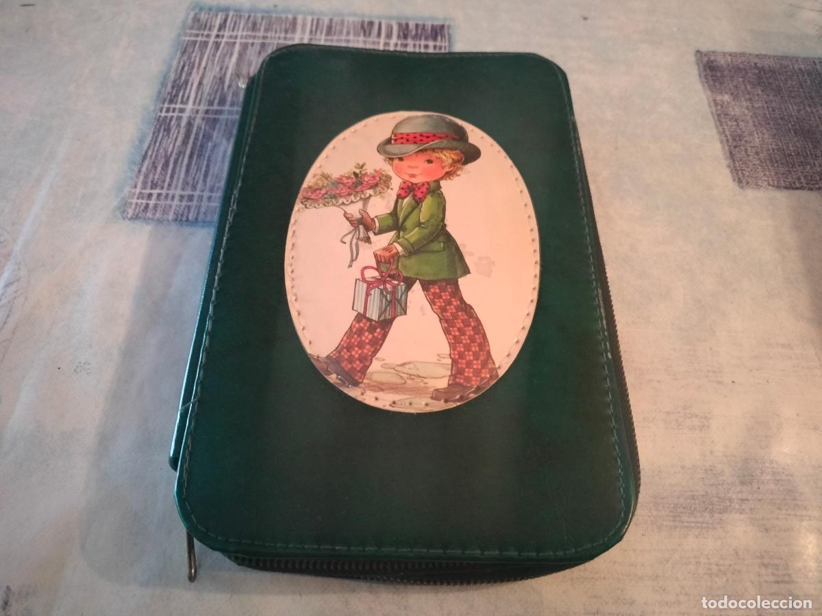 Escriban&iacute;a: ANTIGUO ESTUCHE ESCOLAS VACIO MUY BUEN ESTADO - Foto 1
