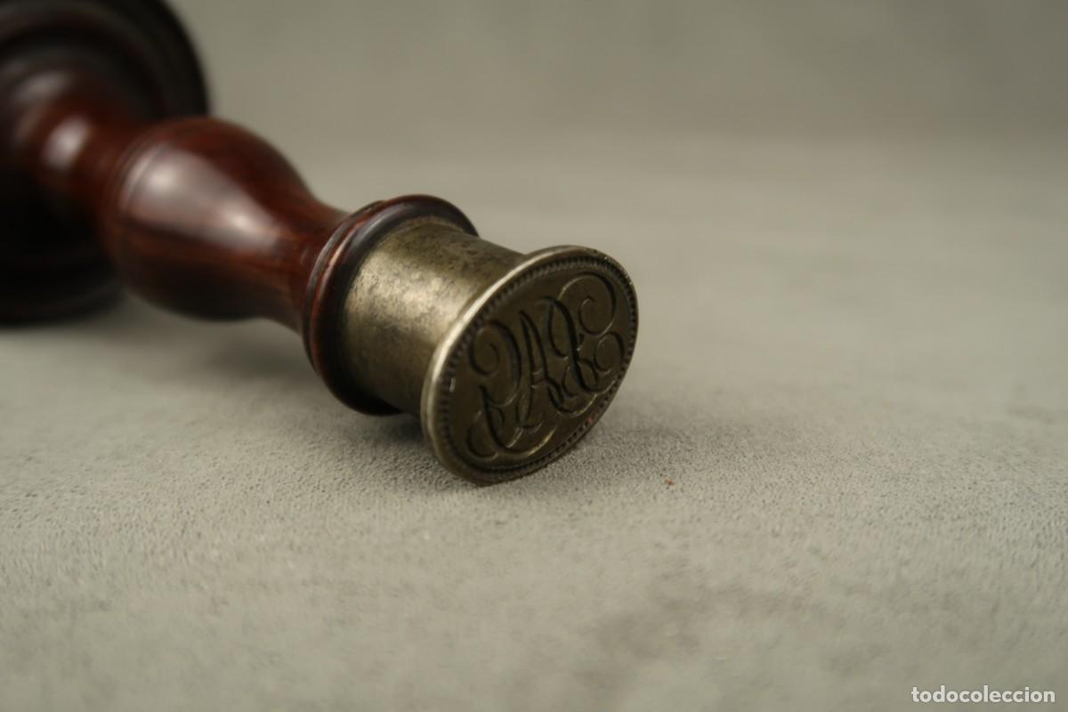 Escriban&iacute;a: Antiguo Sello de Lacre Siglo XIX - Foto 8