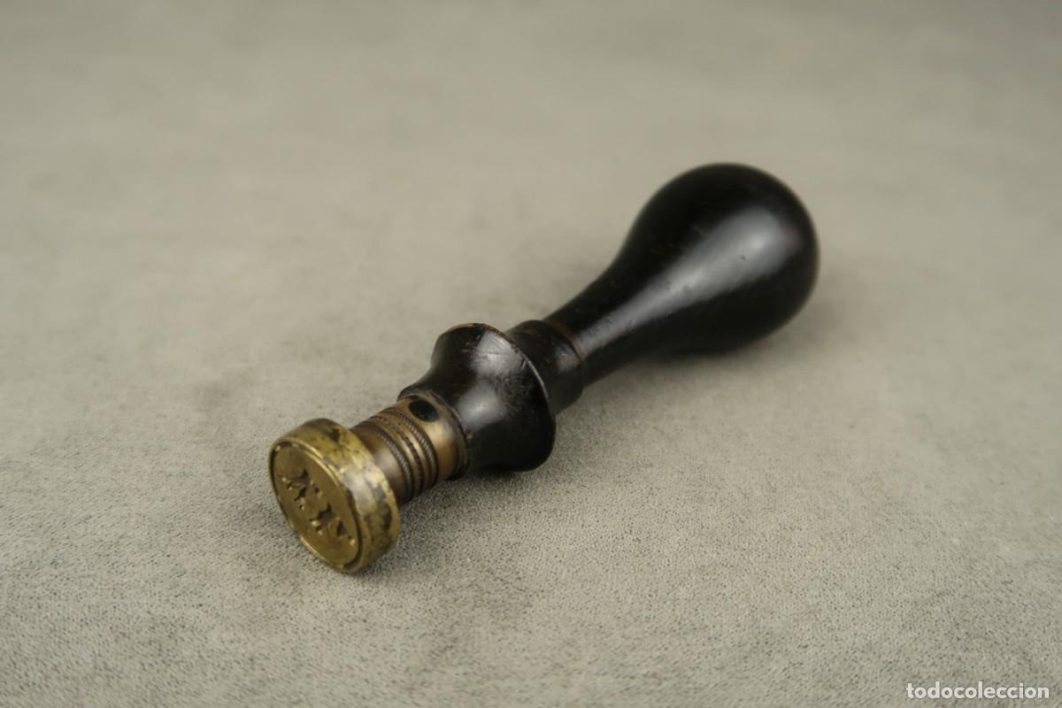 Escriban&iacute;a: Antiguo Sello de Lacre Siglo XIX - Foto 9