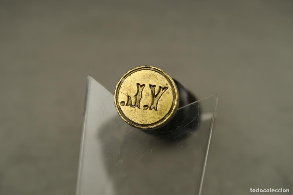 Escriban&iacute;a: Antiguo Sello de Lacre Siglo XIX - Foto 12
