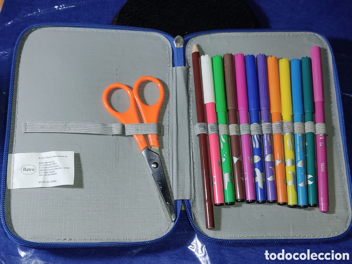 Escriban&iacute;a: Estuche escolar 2 pisos de Bob Esponja. - Foto 4
