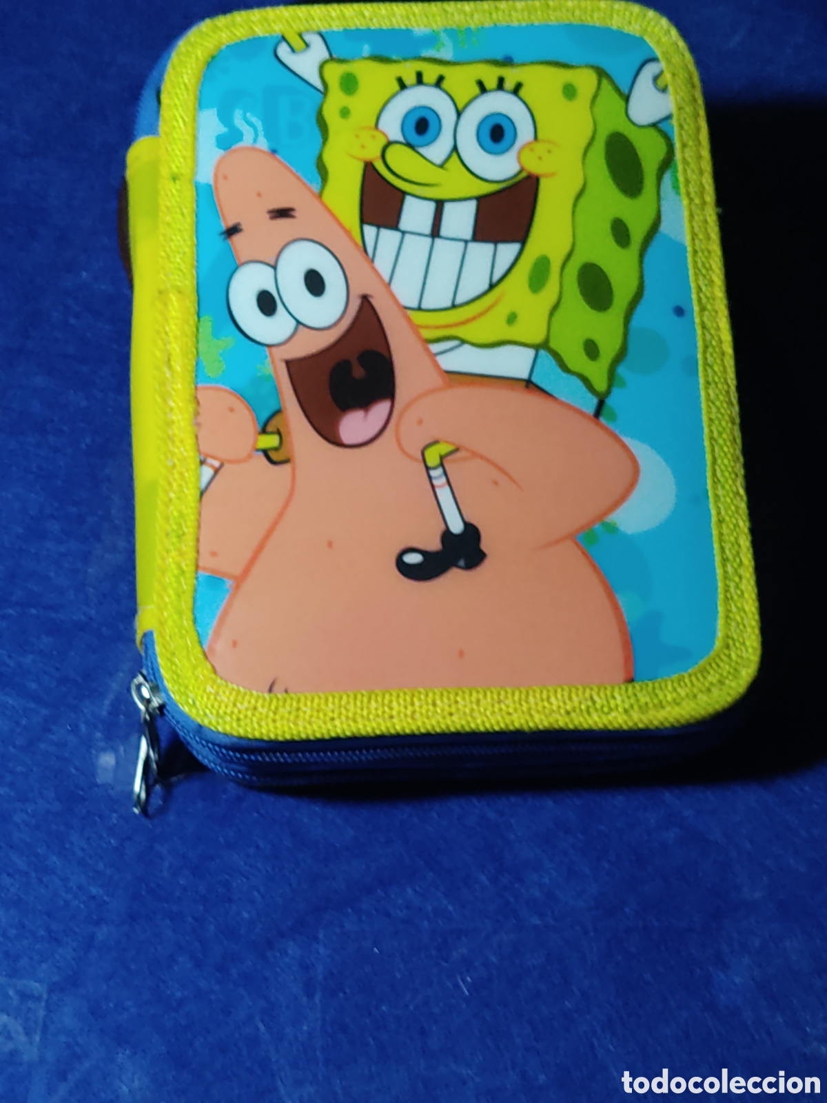 Escriban&iacute;a: Estuche escolar 2 pisos de Bob Esponja. - Foto 1