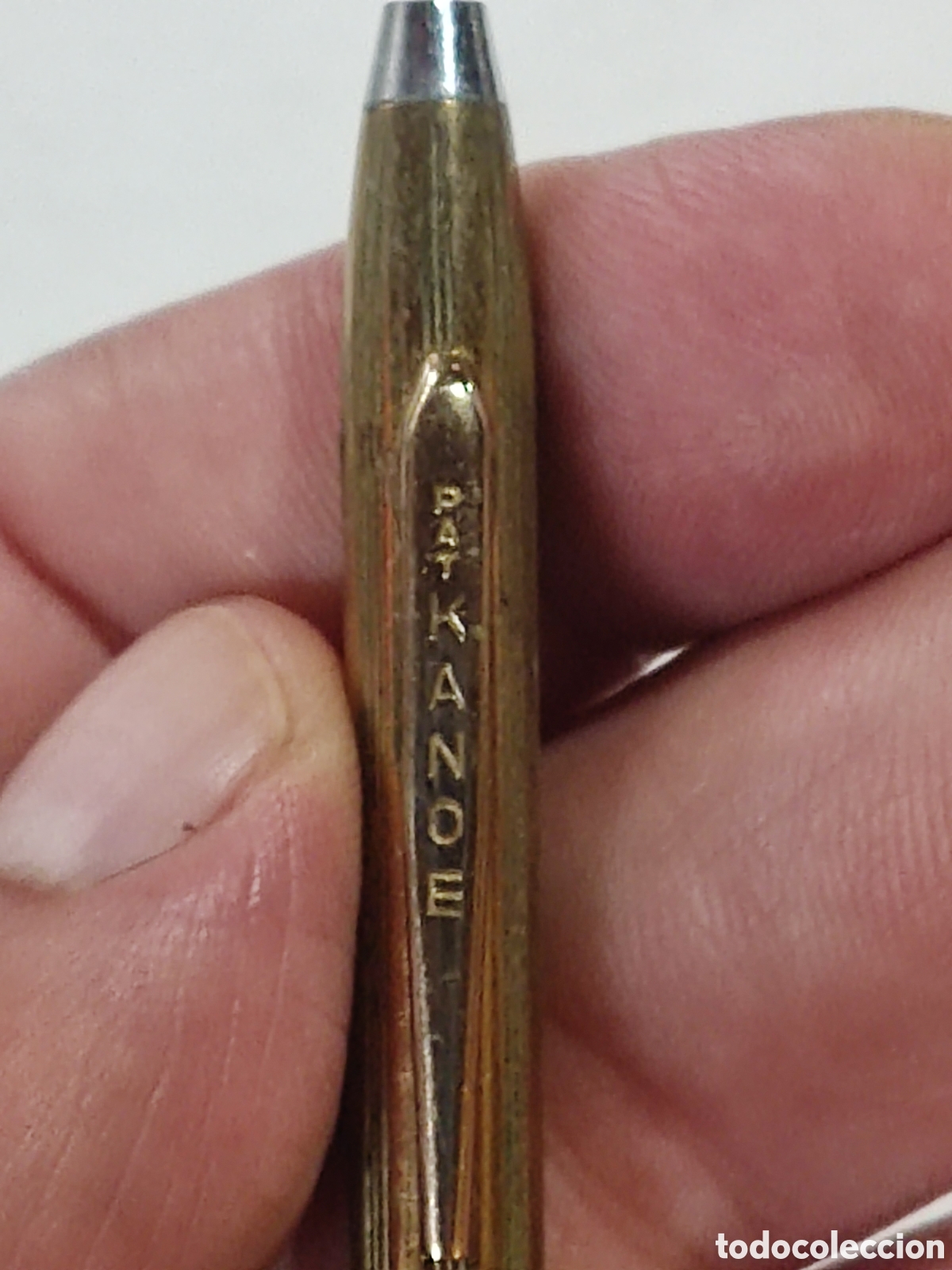 Escriban&iacute;a: Portaminas Kanoe dorada - Foto 3