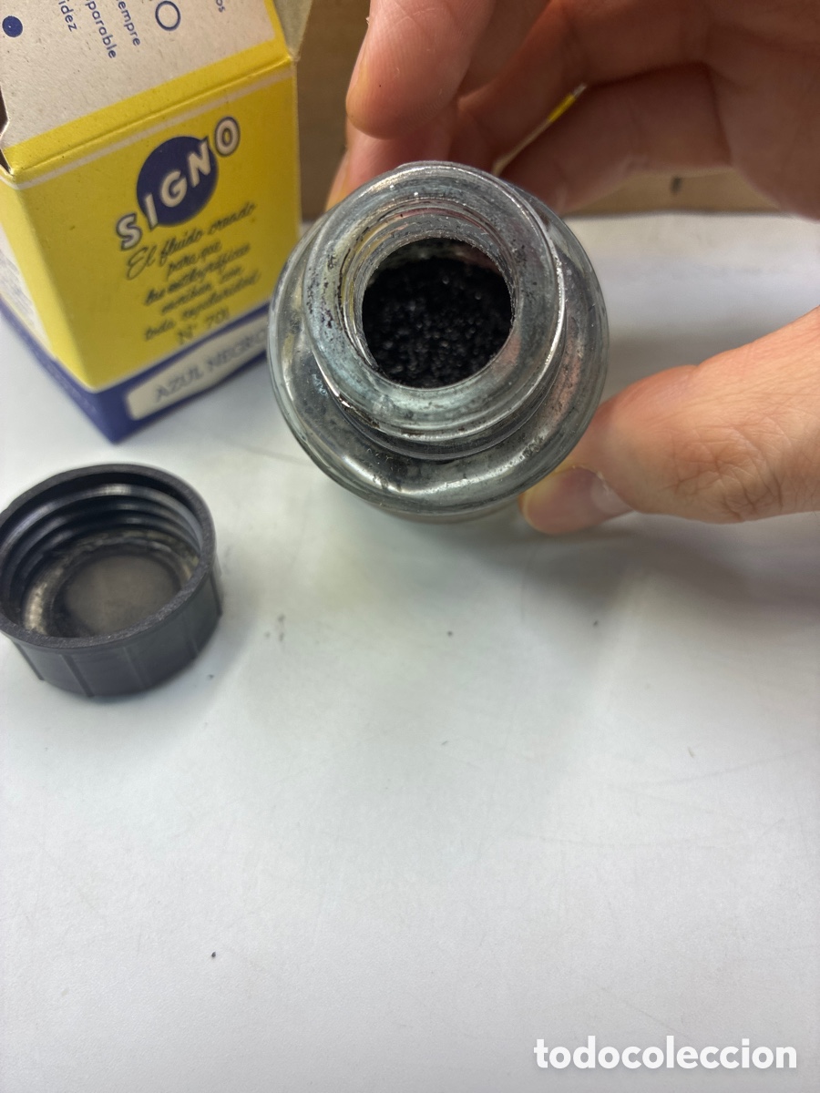 Escriban&iacute;a: Caja con 24 tinteros Signo Azul Negro. - Foto 8