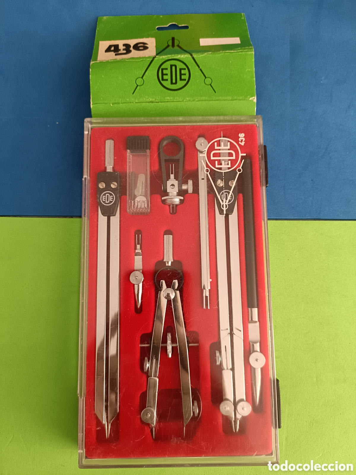 Escriban&iacute;a: Vintage antiguo Comp&aacute;s EDE 436 - Foto 1
