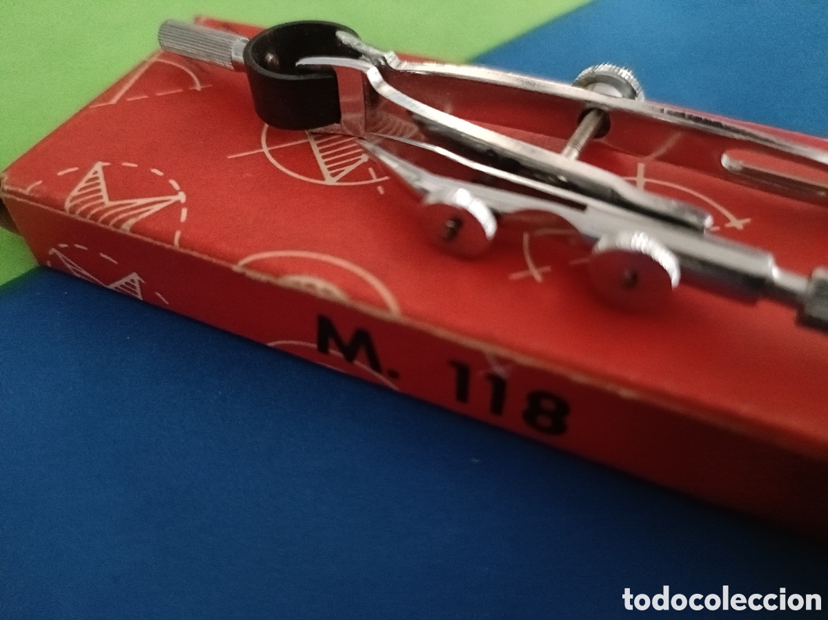 Escriban&iacute;a: Vintage Bigotera comp&aacute;s M.118 - Foto 2