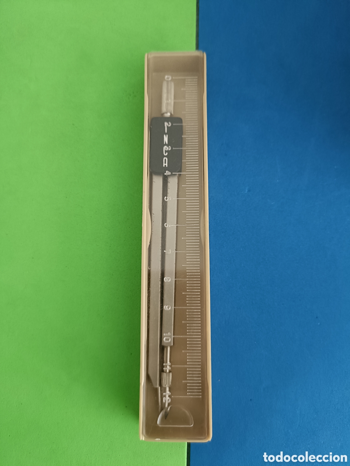 Escriban&iacute;a: Vintage Comp&aacute;s Inca en caja regla - Foto 1