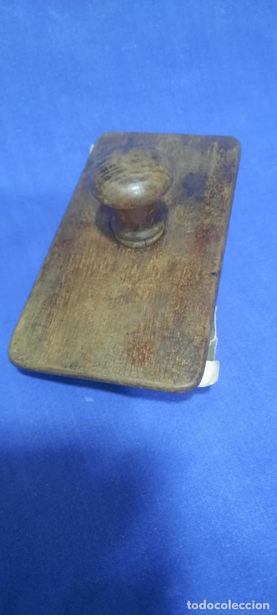 Escriban&iacute;a: ANTIGUO SECANTE DE MADERA - Foto 3