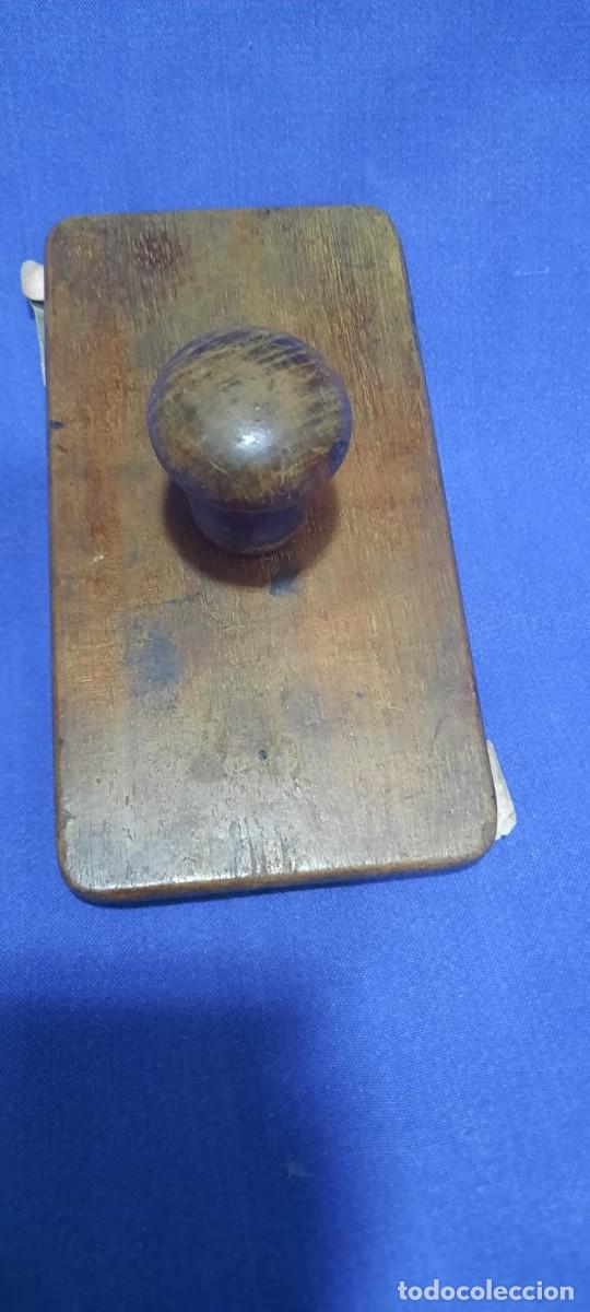 Escriban&iacute;a: ANTIGUO SECANTE DE MADERA - Foto 4