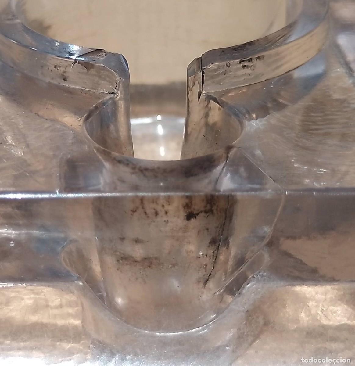 Escriban&iacute;a: Escribania de Cristal con dos Tinteros - Foto 13