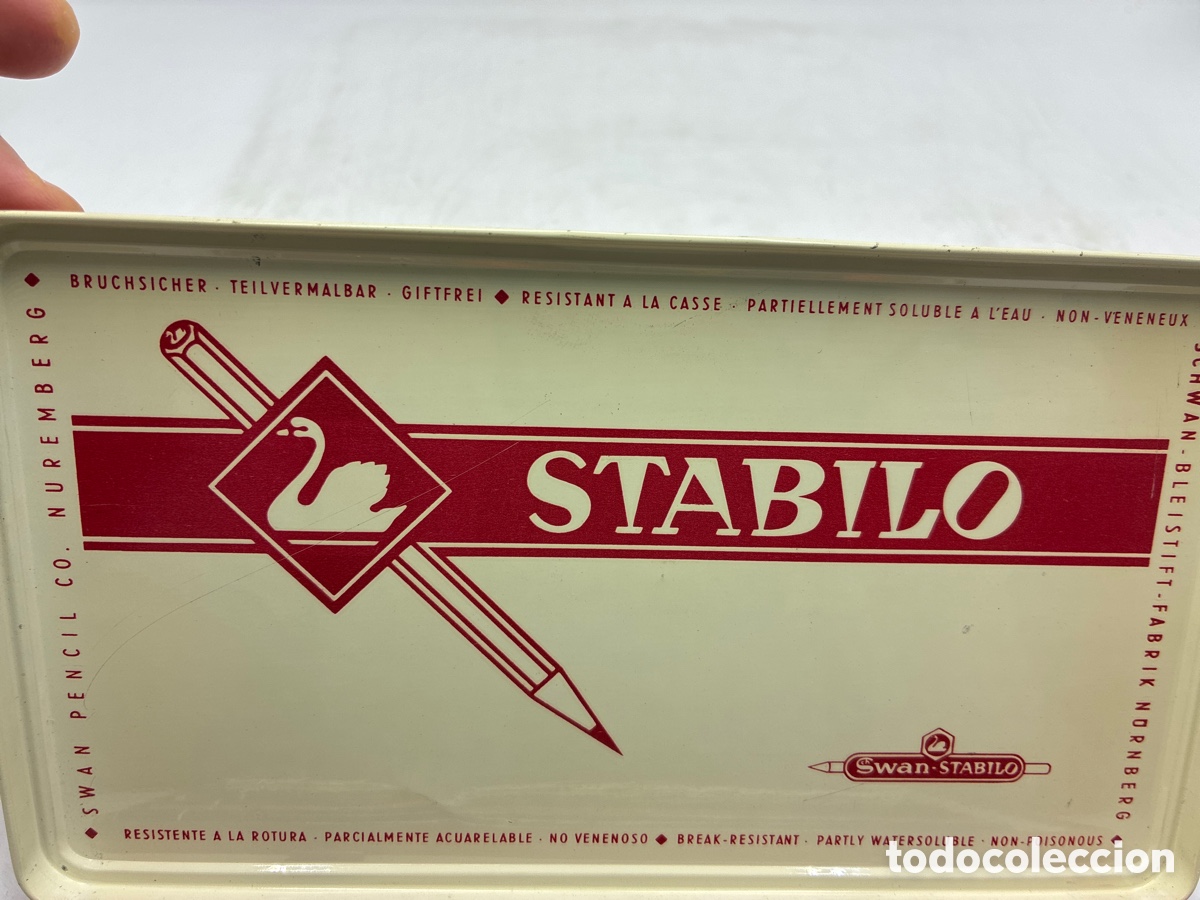 Escriban&iacute;a: Caja de 12 Lapiceros Swan Stabilo. - Foto 6