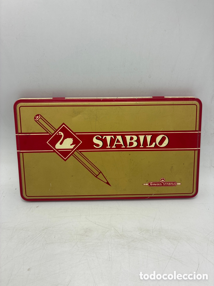 Escriban&iacute;a: Caja de 12 Lapiceros Swan Stabilo. - Foto 1
