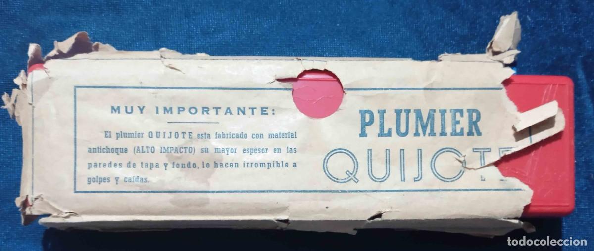 Escriban&iacute;a: ESTUCHE, PLUMIER QUIJOTE, SIN FECHA. - Foto 3