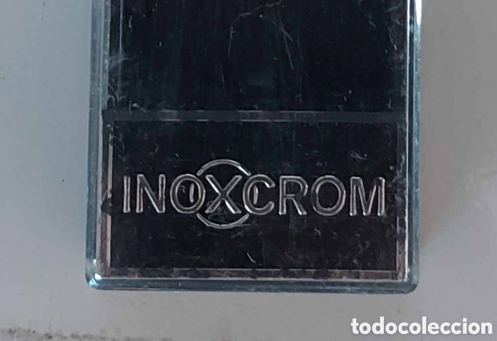 Escriban&iacute;a: Inoxcrom. Caja, estuche vac&iacute;o a&ntilde;os 80 - Foto 1