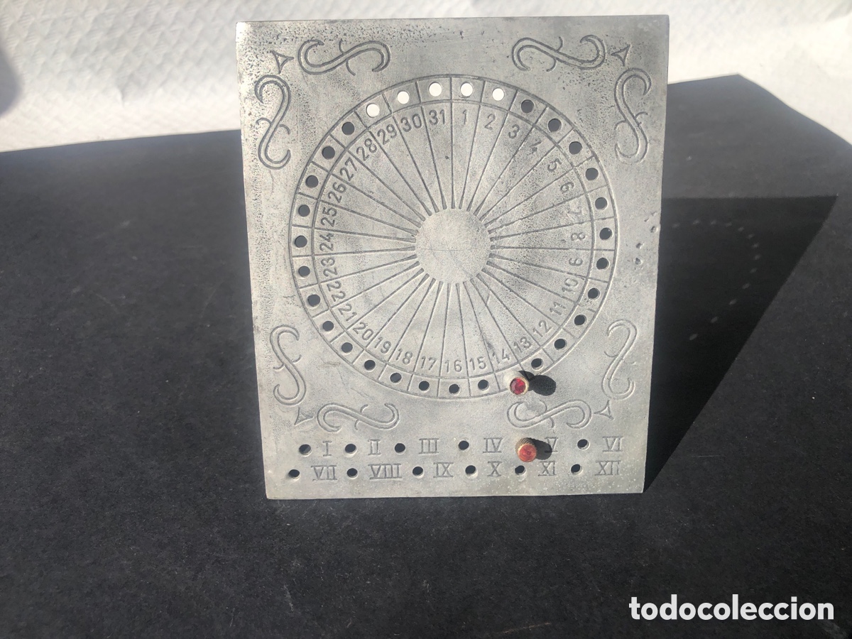 Escriban&iacute;a: Antiguo calendario perpetuo de esta&ntilde;o - Foto 8