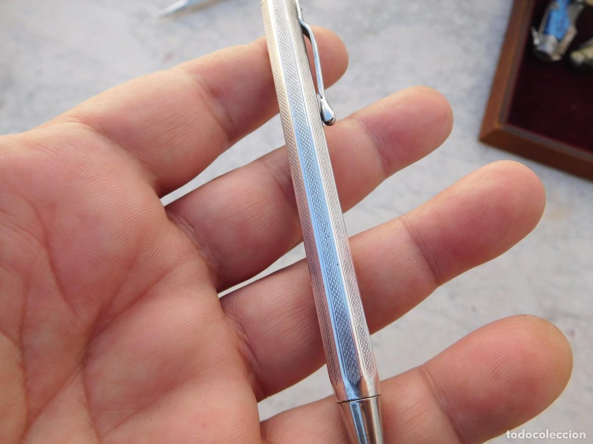 Escriban&iacute;a: Portaminas antiguo de plata - Foto 8